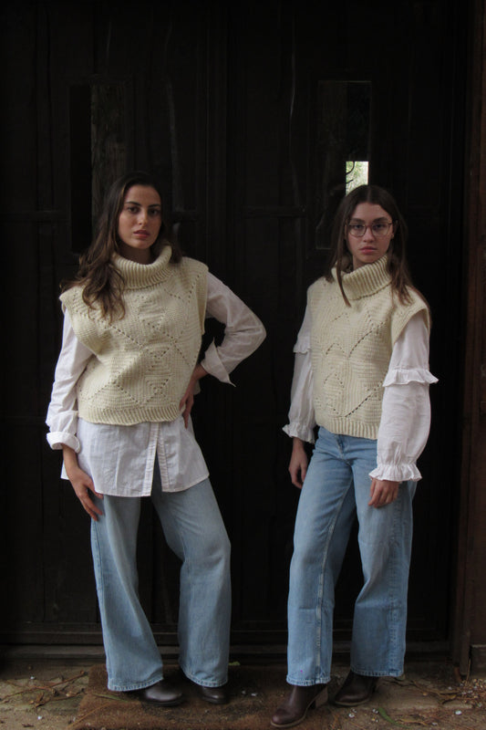 CHALECO ACACIA CRUDO