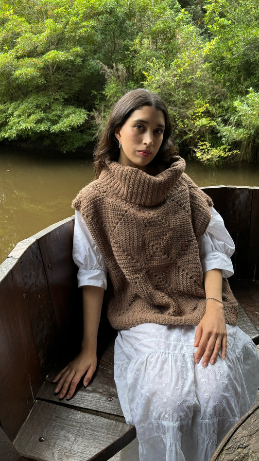 CHALECO ACACIA MOCHA